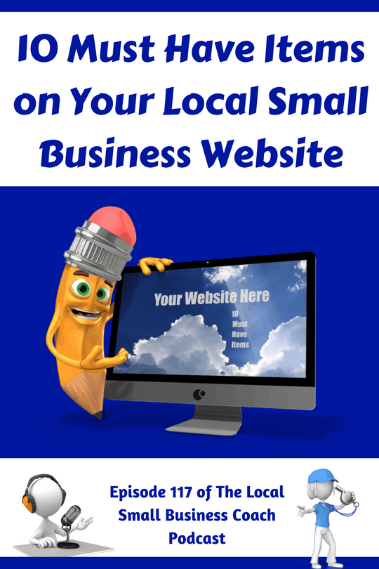 10 Must Have Items on Your Local Small Business Website